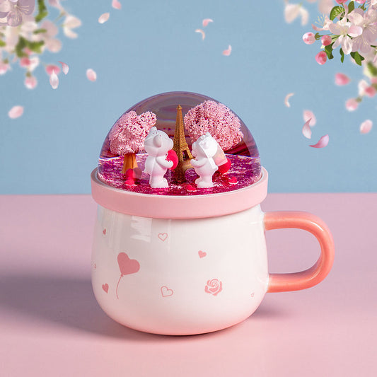 Starry Sky Mug With Gifts Around The Ceramic Little Prince
