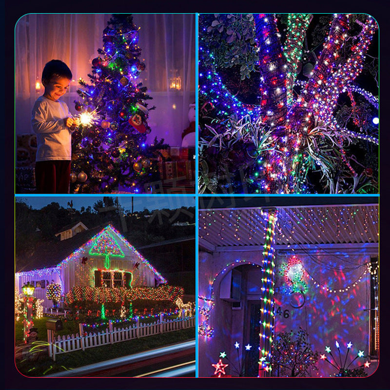 Magic RGB Christmas Tree Lights String