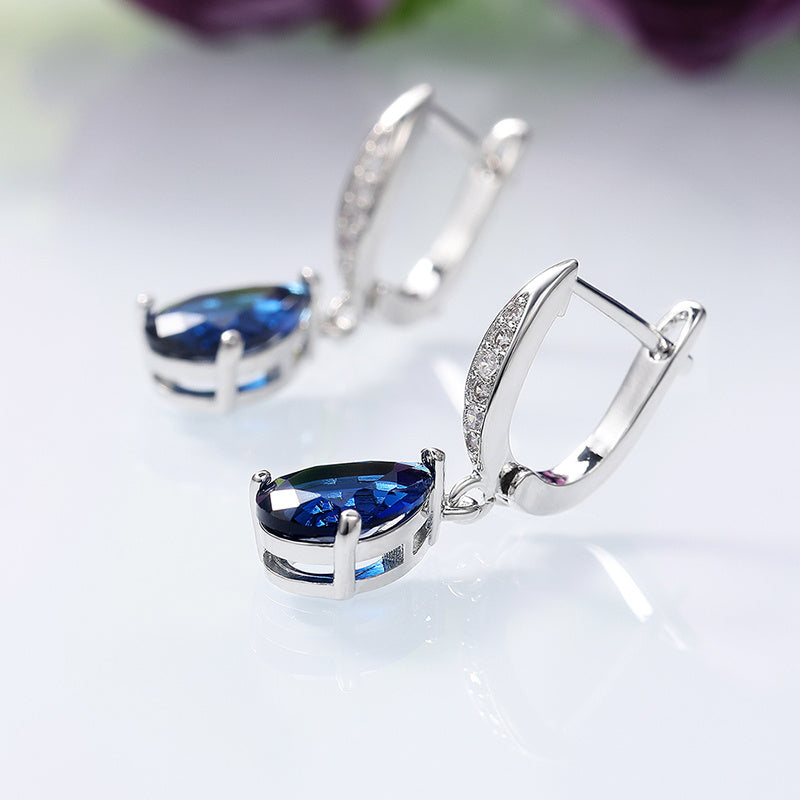 Huitan Women Drop Earrings Fashion Jewelryfor Party