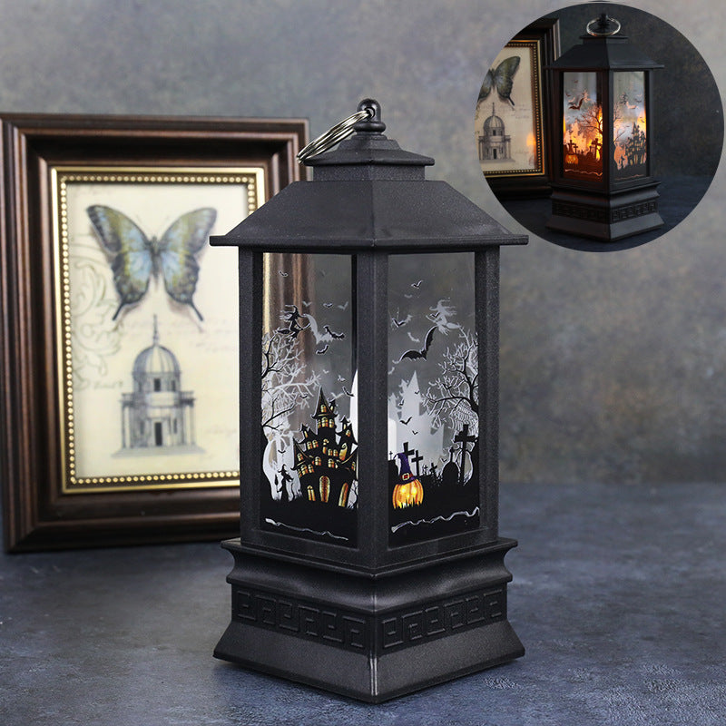 Creative Halloween Simulation Flame Lamp Ornaments