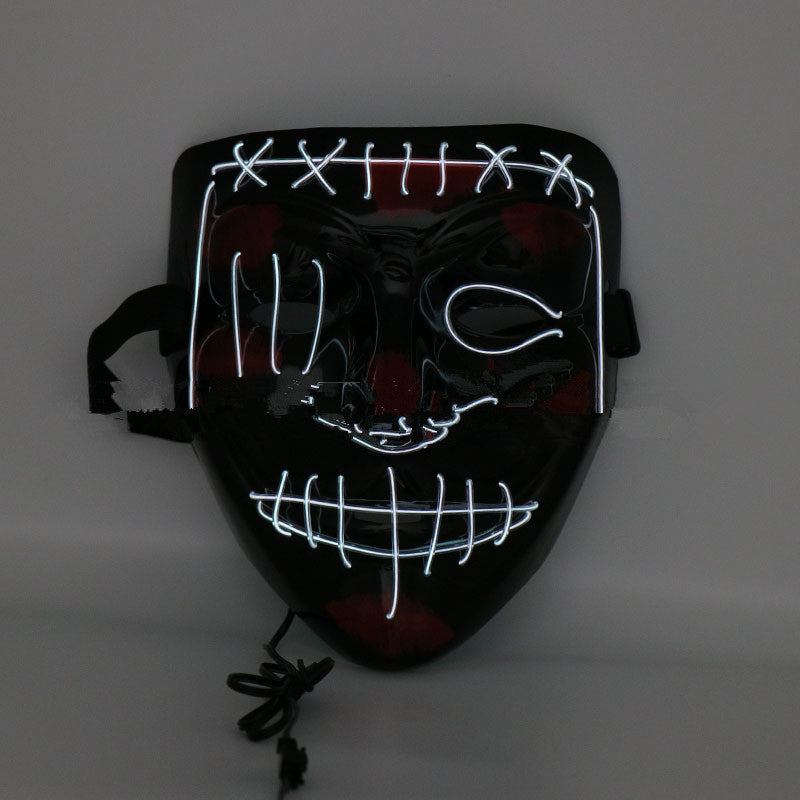 Halloween scary face hood