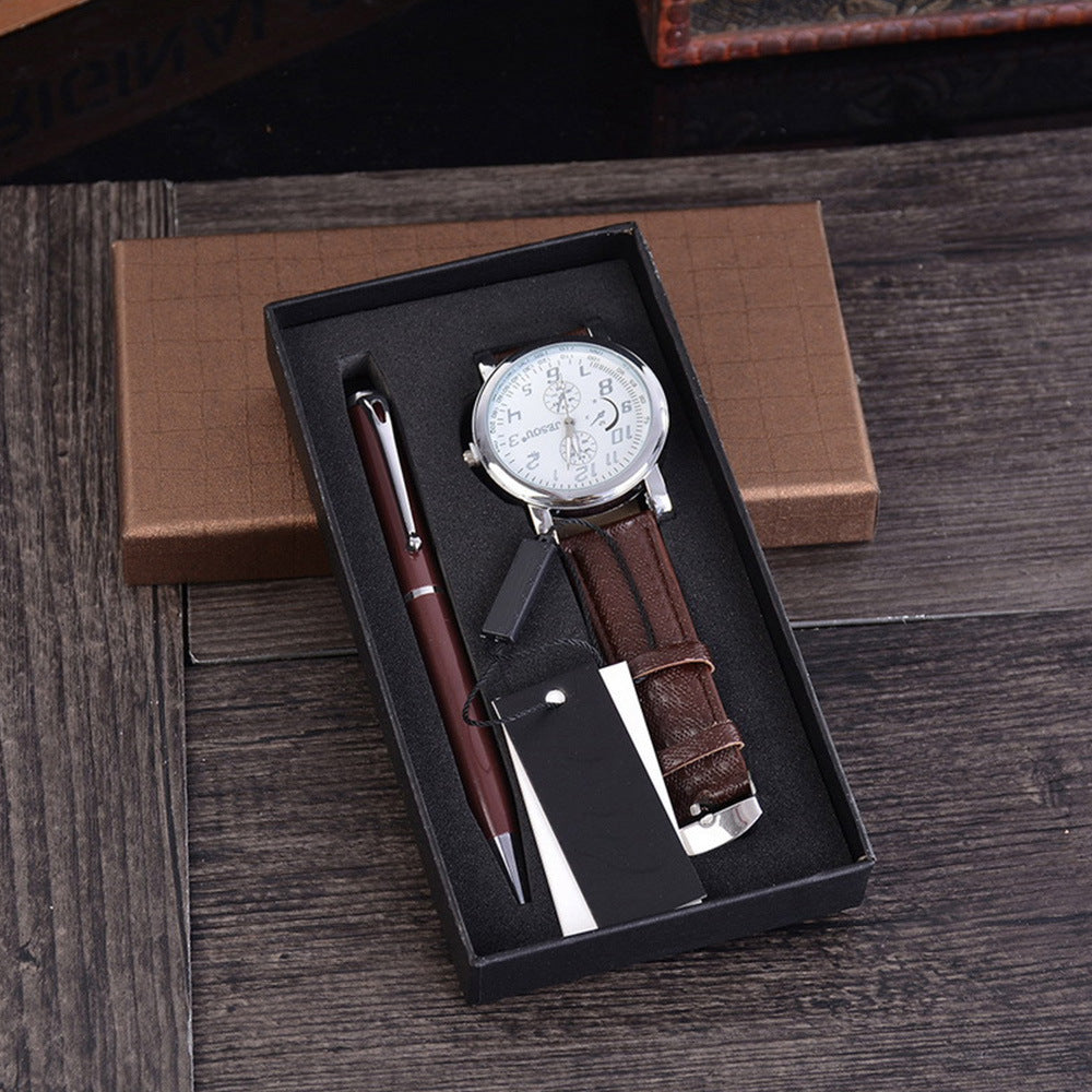 Quartz watch gift set
