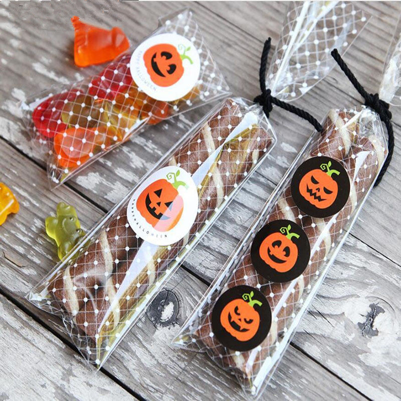 120 Stickers DIY Halloween Party Candy Box Stickers Gift Bag