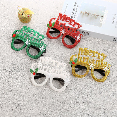 Party Christmas Children's Toys Christmas Luminous Glasses Frame