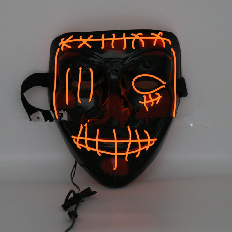 Halloween scary face hood