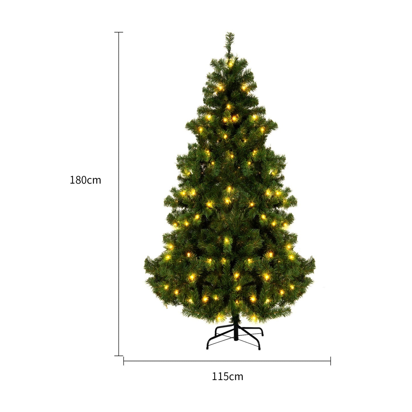 Christmas Tree PVC Artificial Snow Christmas Tree Mall Window