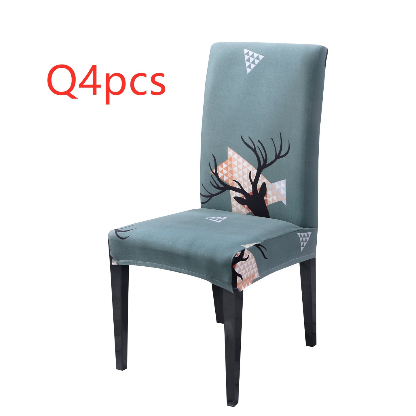 Christmas universal elastic chair cover