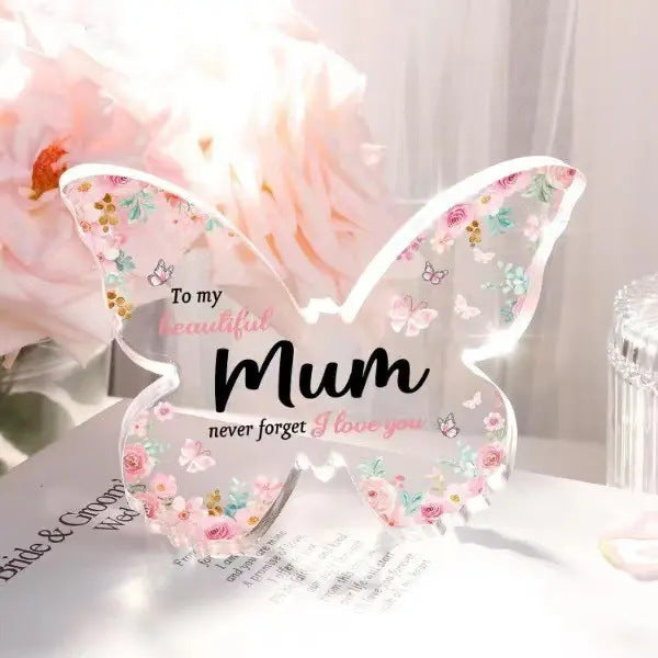 Mother's Day Gifts For Mom Gift Butterfly-Shaped Acrylic