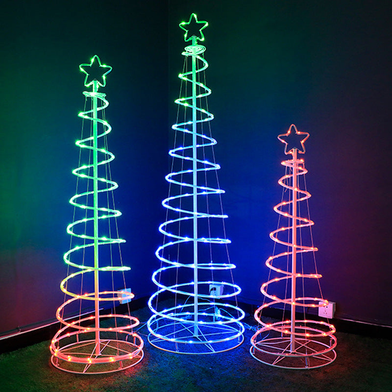 New LED Christmas Tree Lights Multi-function Point-and-control Holiday Decorations