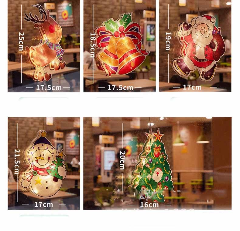 Outdoor Christmas Silhouette Lights LED Christmas Tree