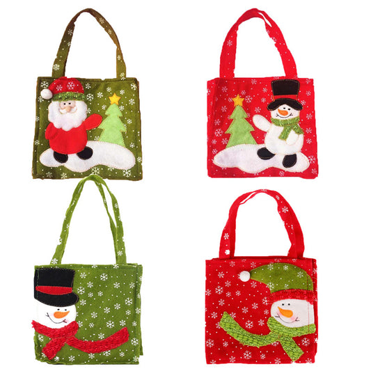 Christmas ornaments Christmas gift bag candy bag decoration manufacturer wholesale supply