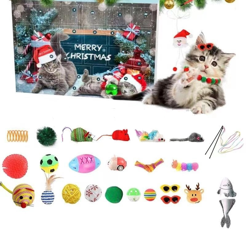 Cat Advent Calendar Christmas Countdown Blind Box