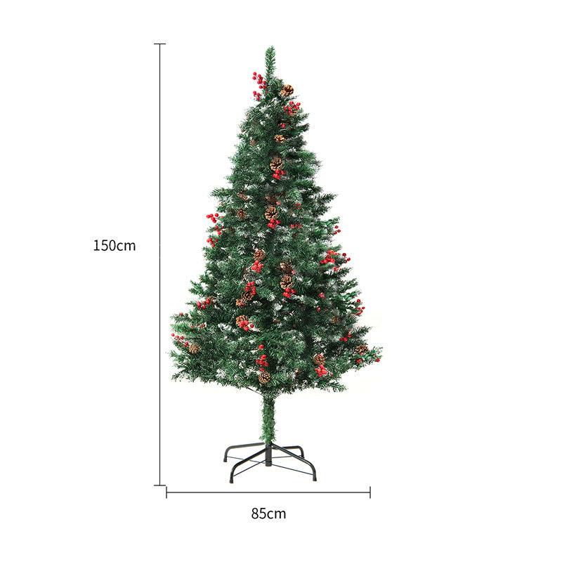 Christmas Tree PVC Artificial Snow Christmas Tree Mall Window