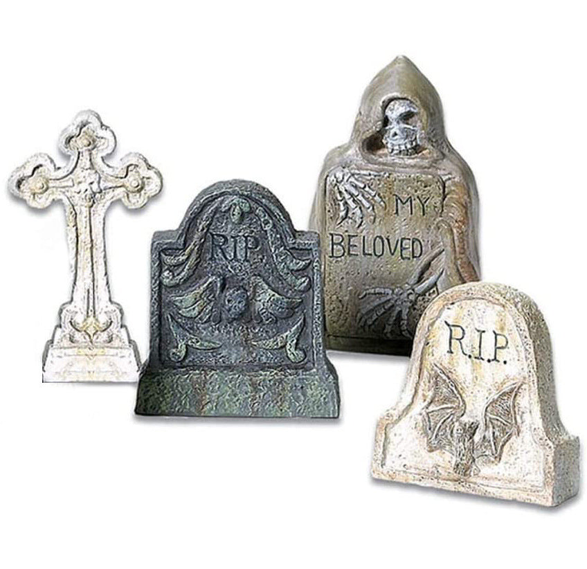 Halloween Tombstone Decoration Resin Ornaments