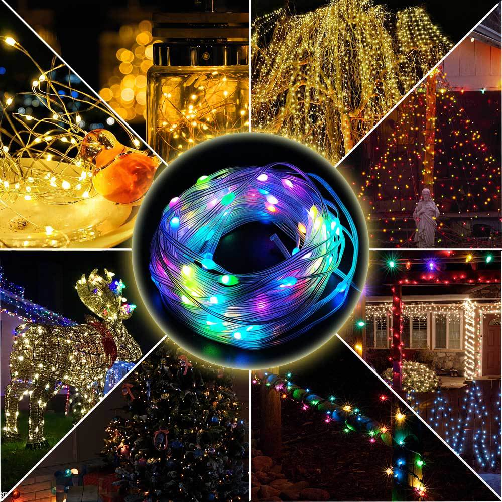 Magic RGB Christmas Tree Lights String