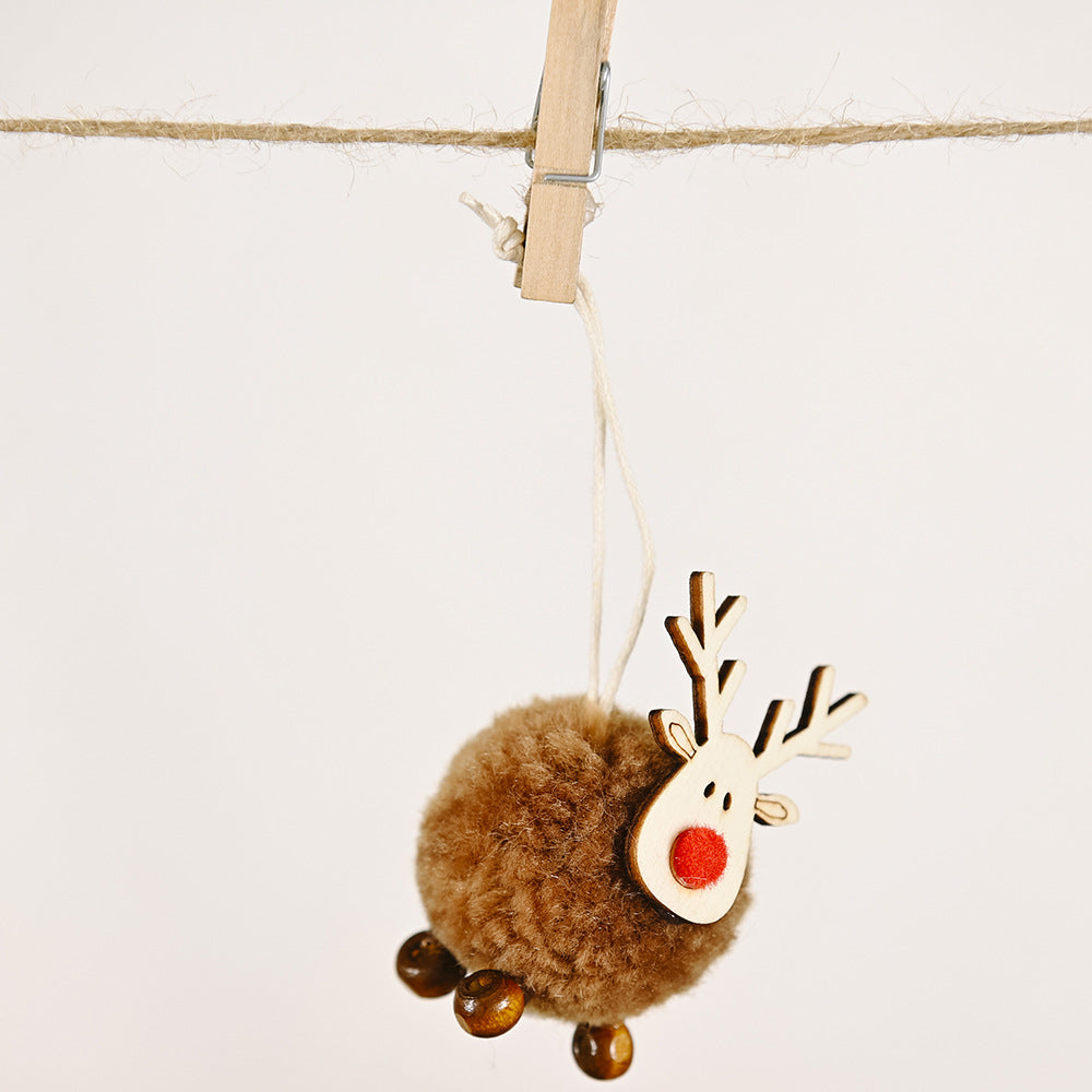Elk pendant Christmas tree pendant