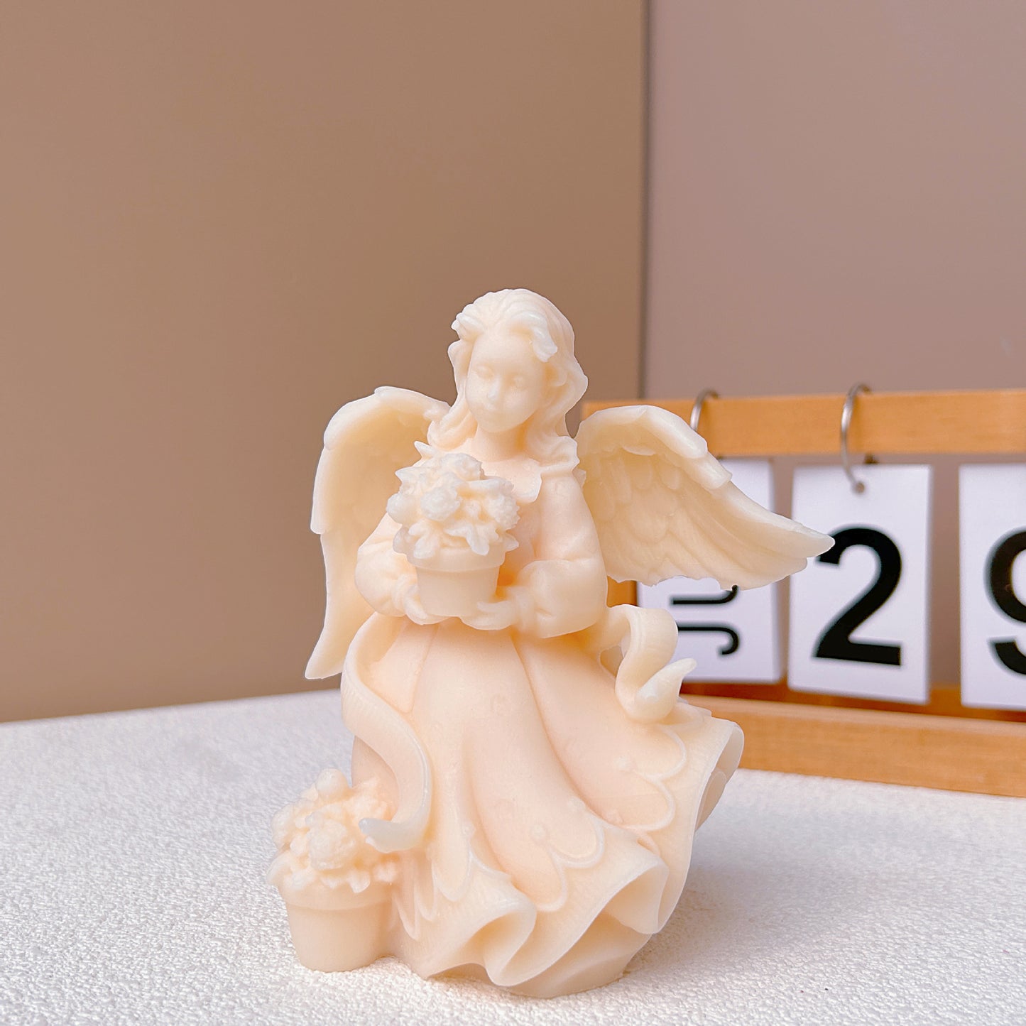 Mold Bridal Bouquet Angel Candle Silicone Cake Soap