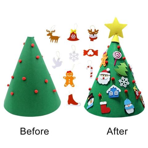 Felt Christmas Tree Three-dimensional Christmas Tree Pendant