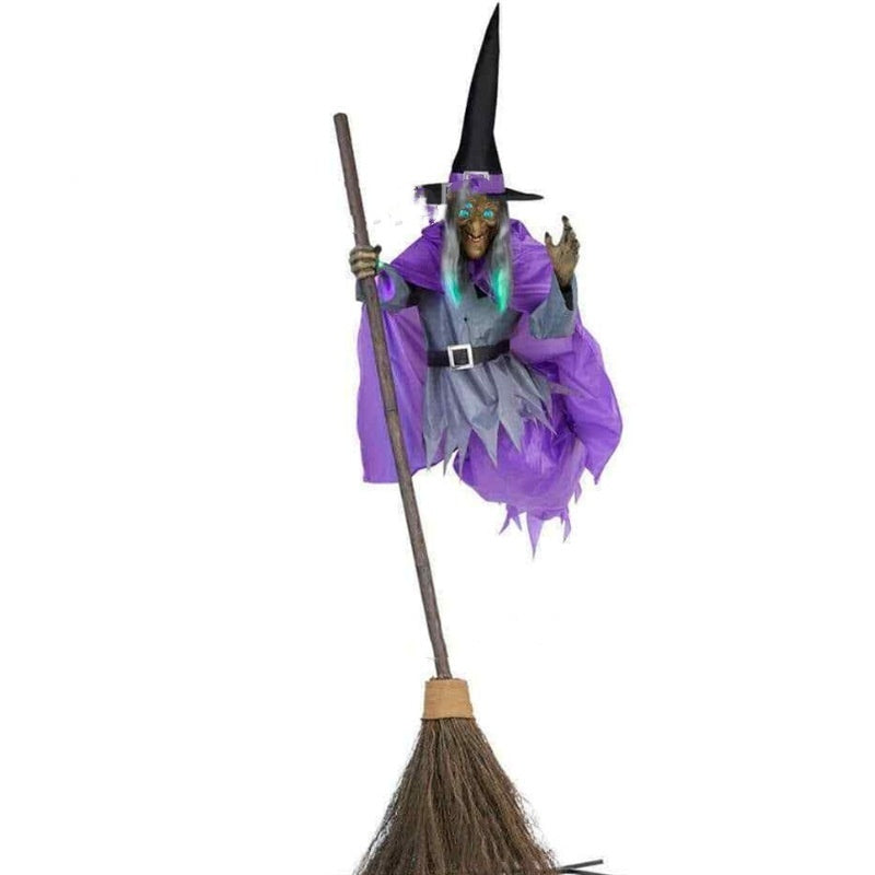 Halloween Flying Witch Decoration Halloween Ghost Outdoor