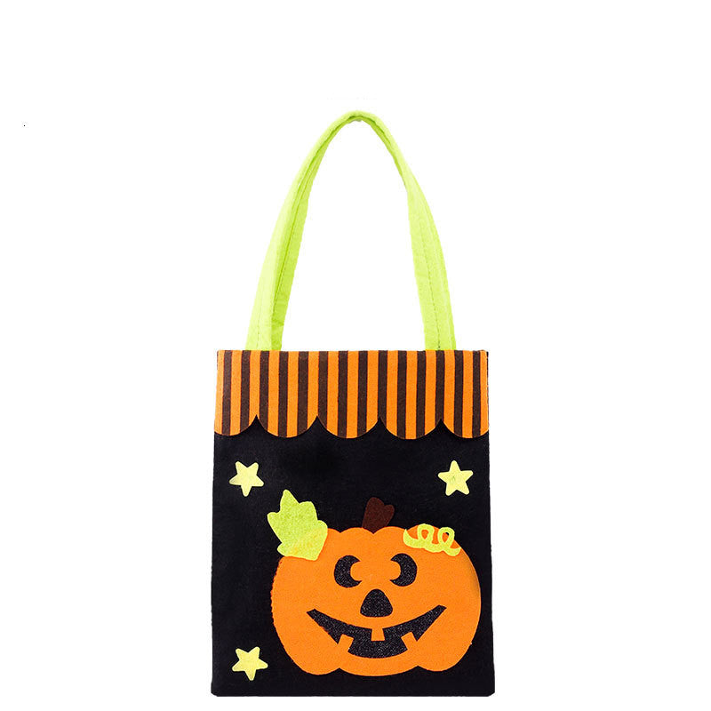 Cute Pumpkin Ghost Non-woven Gift Bag