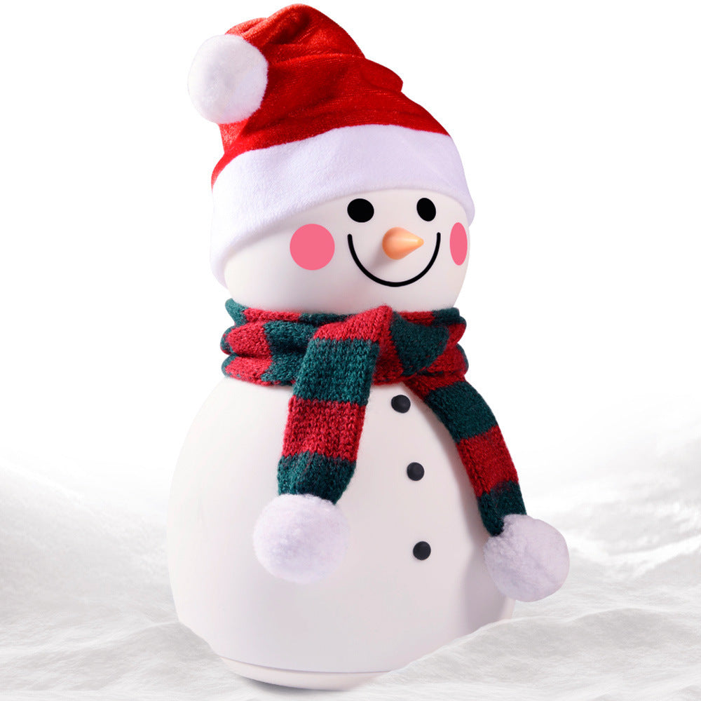 Christmas Snowman Music Night Light Rechargeable