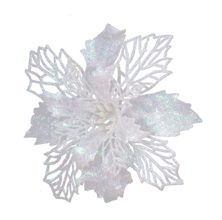 Powdered hollow simulation Christmas flower