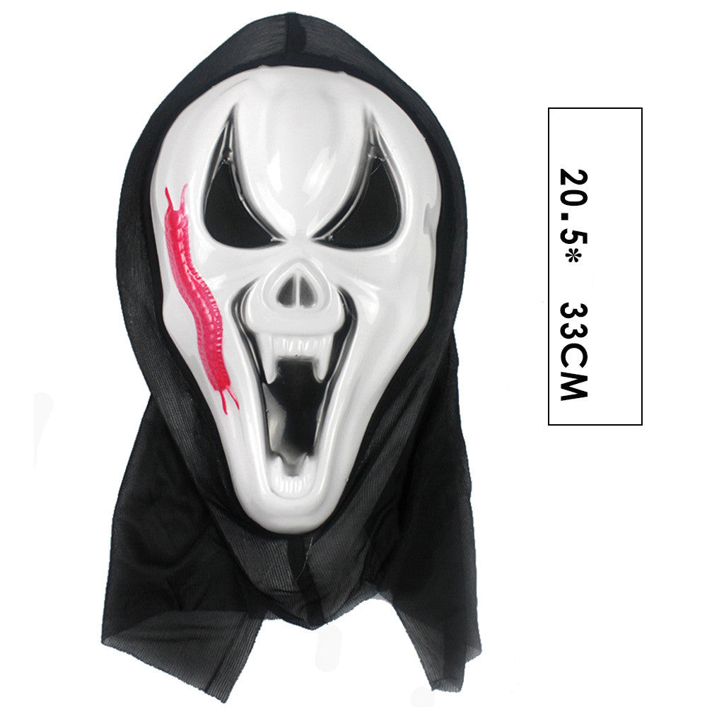 Halloween Horror Skull Scream Retro Mask