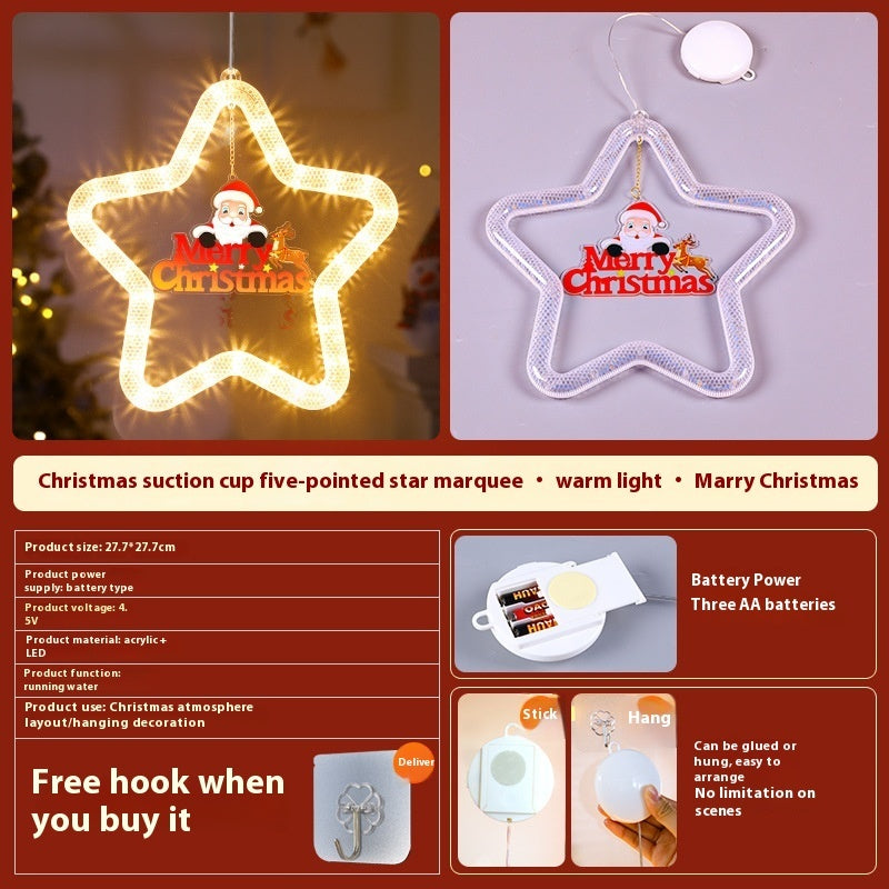 Christmas Pendant Decoration Christmas Atmosphere Led Lights