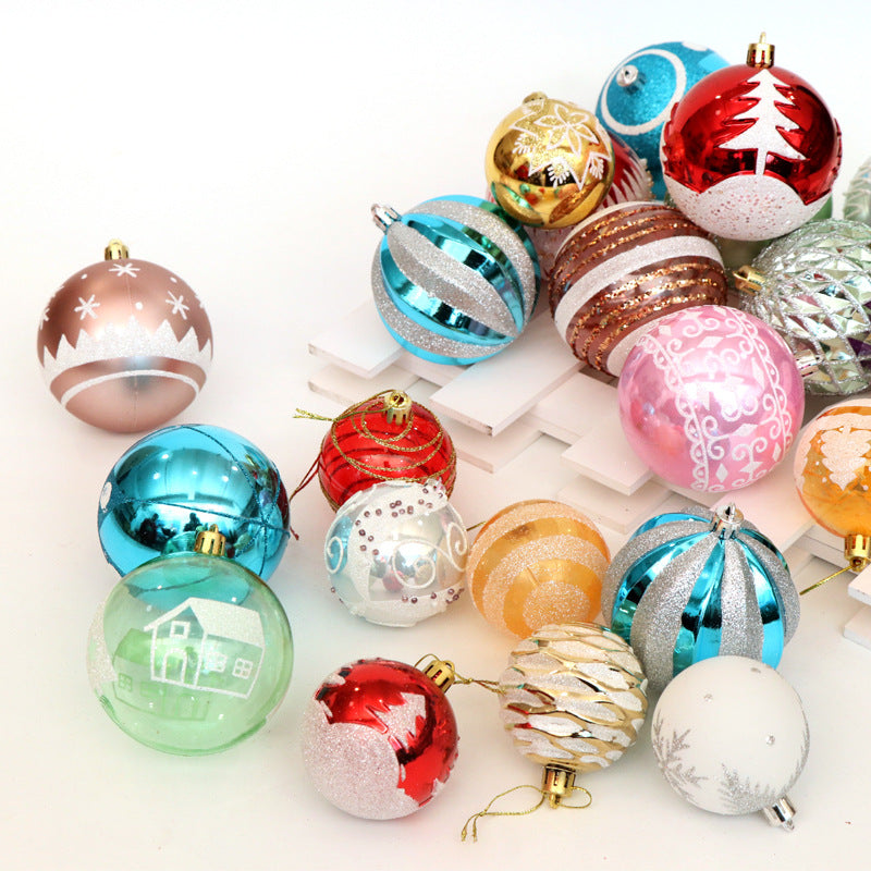 Christmas ball, bright ball, 6cm24, Christmas decorations, Christmas tree, Christmas tree decoration