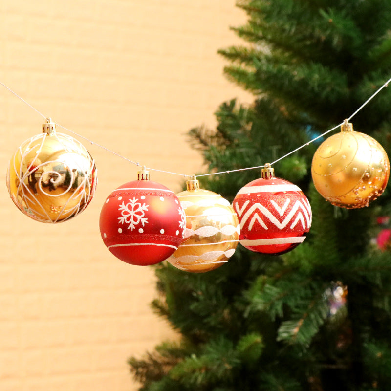 Christmas ball, bright ball, 6cm24, Christmas decorations, Christmas tree, Christmas tree decoration