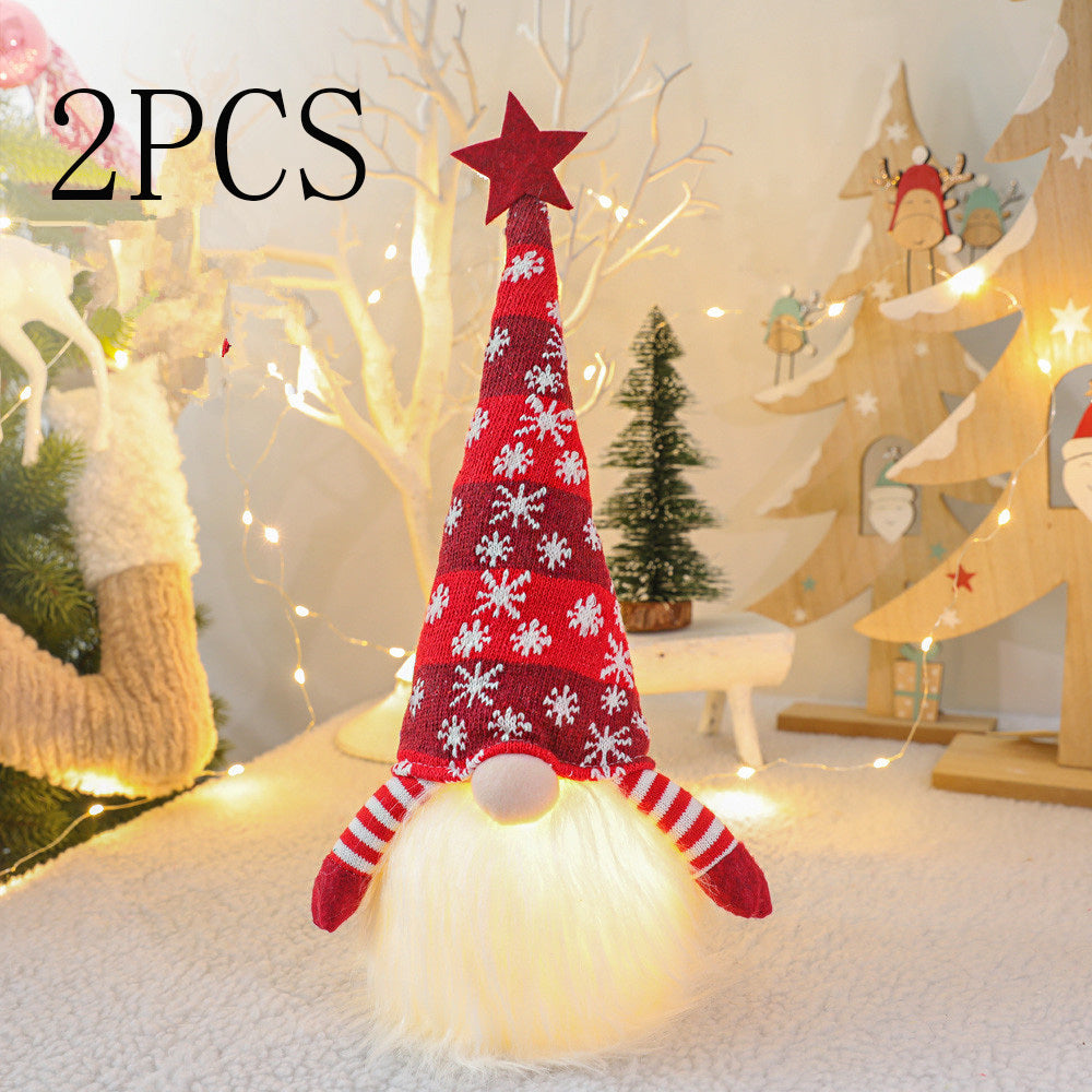 Christmas Gnome Faceless Doll Christmas Decorations