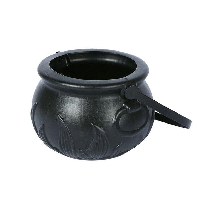 Halloween Witch Pot Smoke Machine LED Humidifier