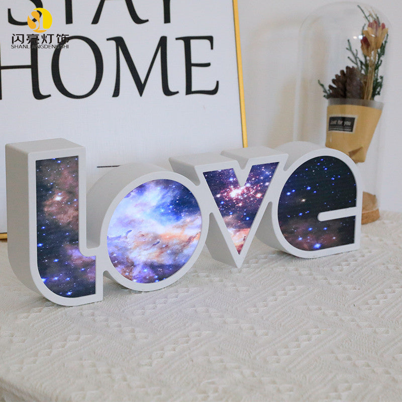 Valentines Day Decor LED LOVE Light Valentines Day Gift