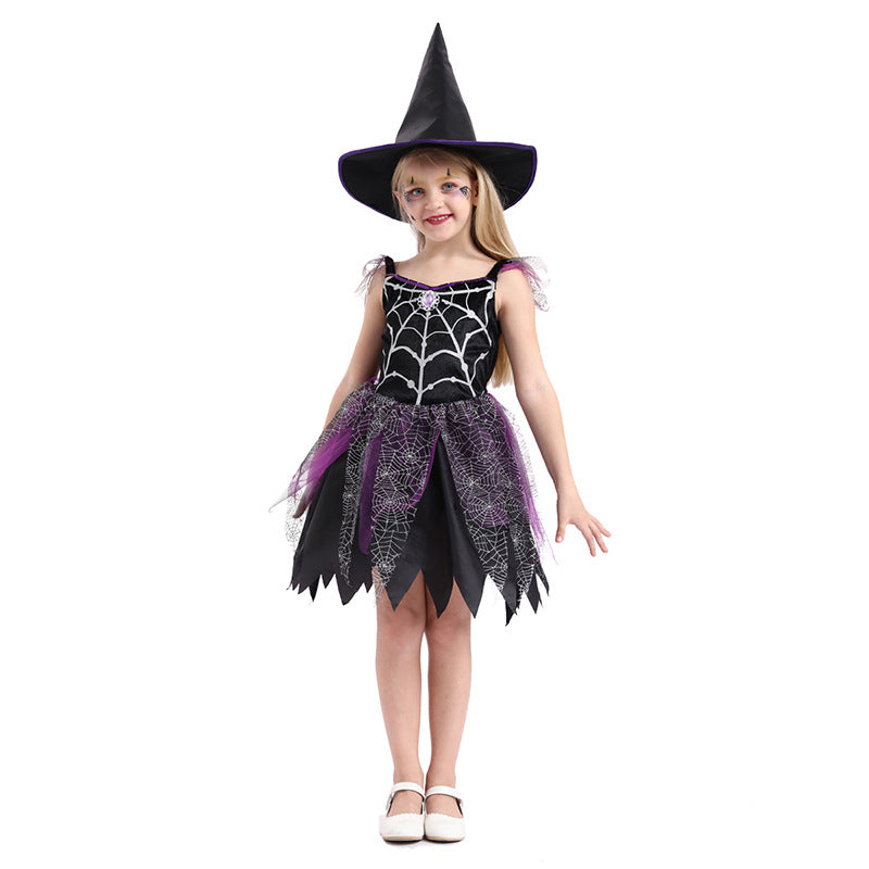 Halloween Children Witch Costume