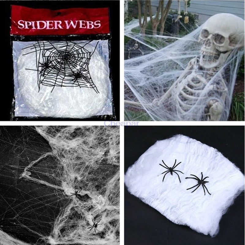 Halloween Decoration Spider Cotton Spider Web