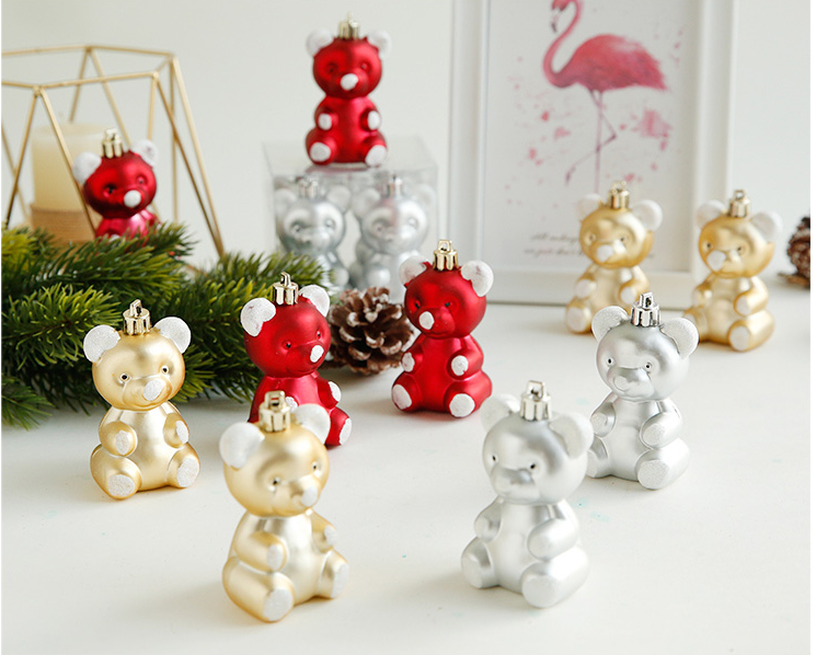 Christmas Ornaments Cute Gifts Reindeer Balls Stars Gingerbread