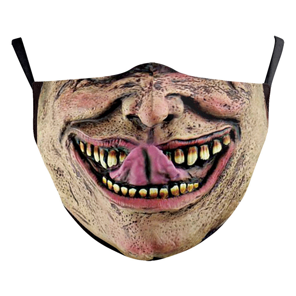 3D Halloween Terrorist Protective Mask