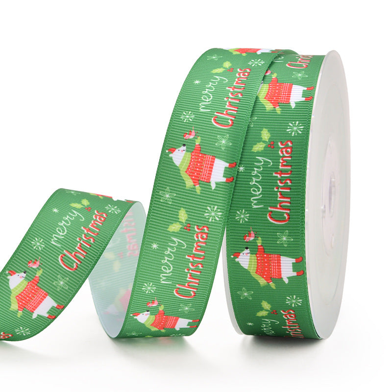 Christmas Gift Packaging Ribbon Decoration