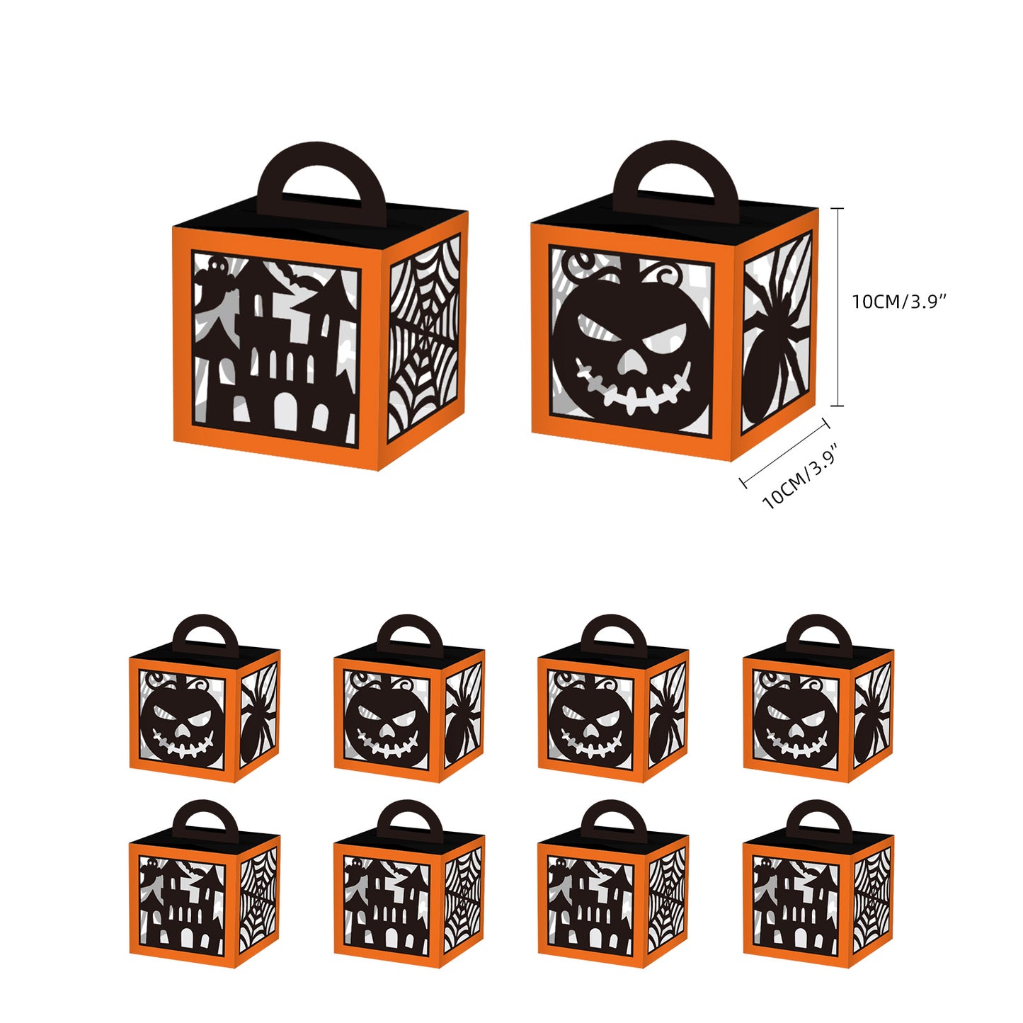 Halloween Candy Gift Box Holiday Party Supplies Decoration