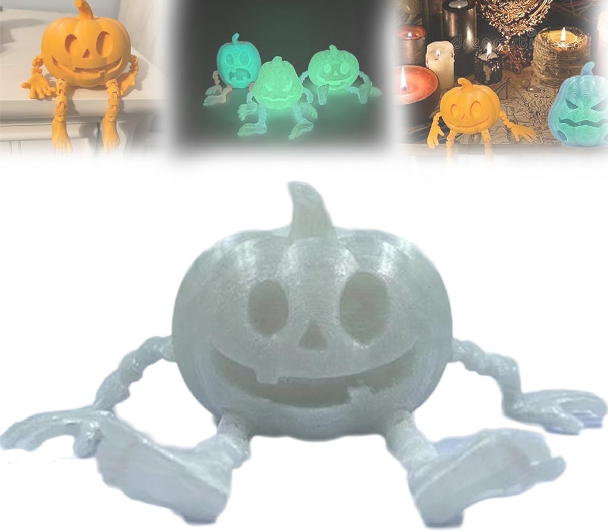 Halloween 3D Printing Pumpkin Decorations Ornaments