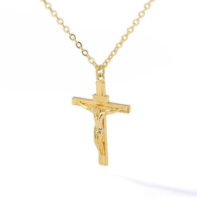 Jewelry Men For Cross Gifts Necklace Party Man