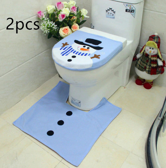 Christmas Toilet Seat Cover