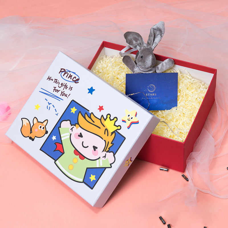 Gift Box Girl's heart wedding candy box with hand gift box