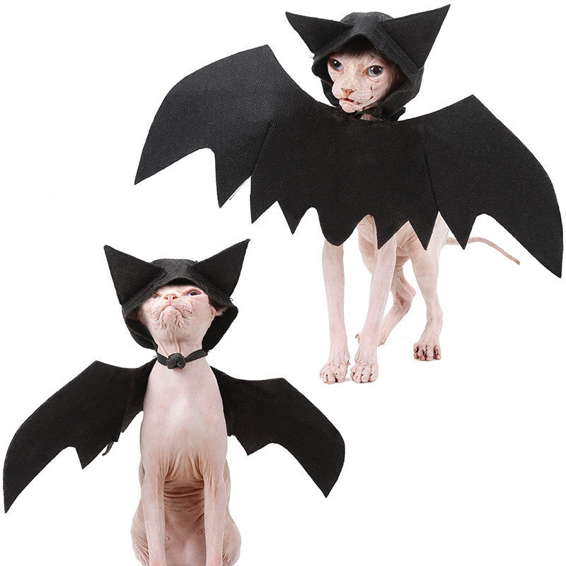 Halloween pet bat wings