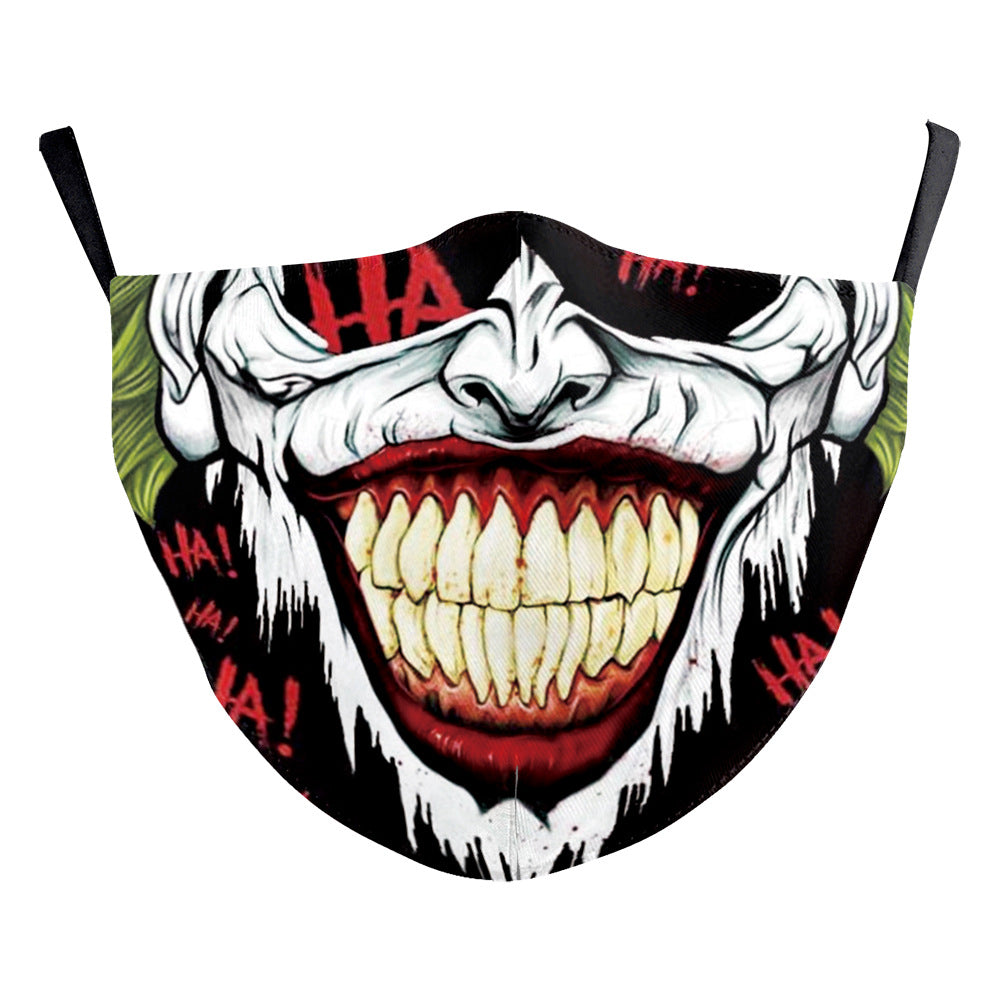 3D Halloween Terrorist Protective Mask