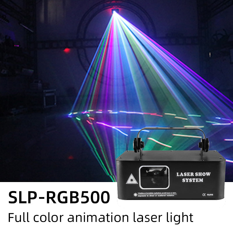 Full-color Scanning Two-in-one Laser Light