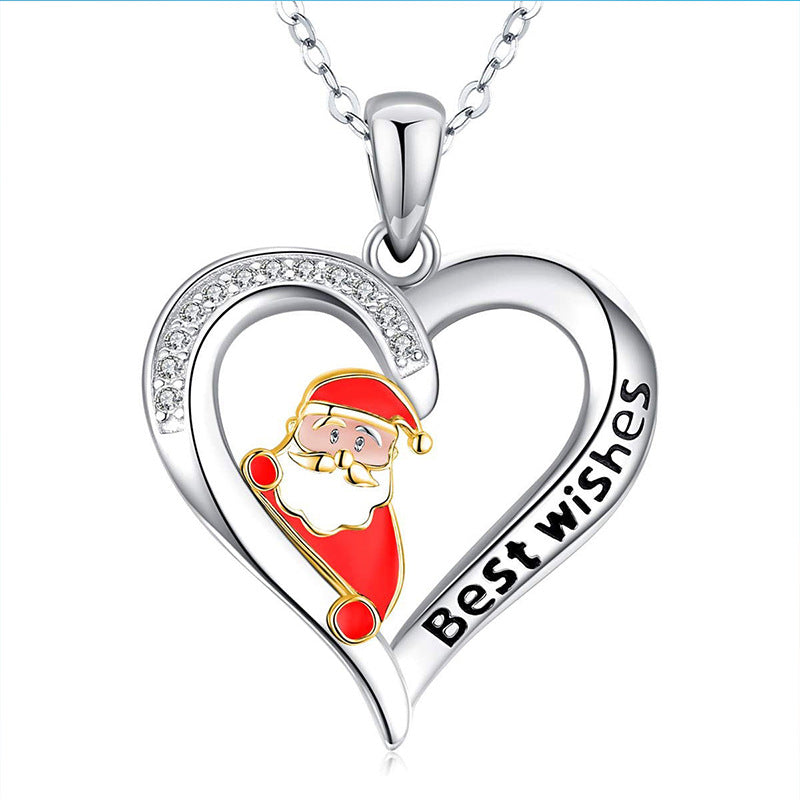 Christmas Gift Women's Love Pendant Necklace