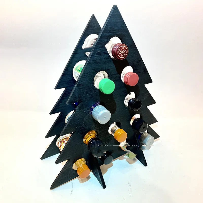 Christmas Advent Calendar Wine Tree