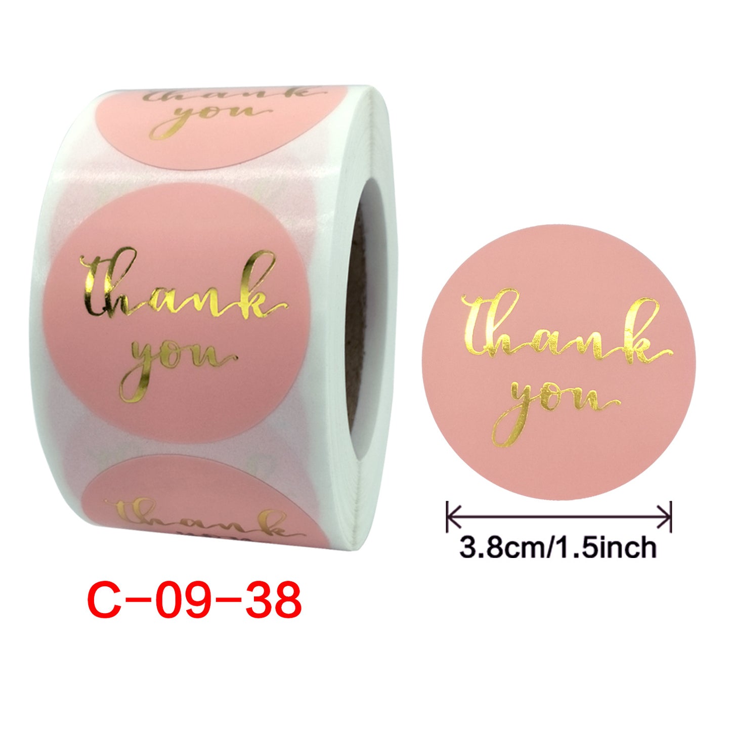 Sticker Pack Hot Stamping Thank You Stickers Gift Decoration
