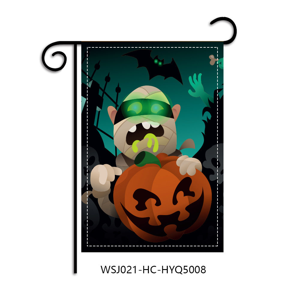 Creative Minimalist Halloween Garden Flag